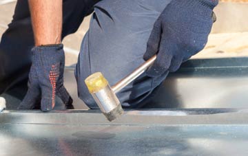 Greysteel metal flat roofing repairs